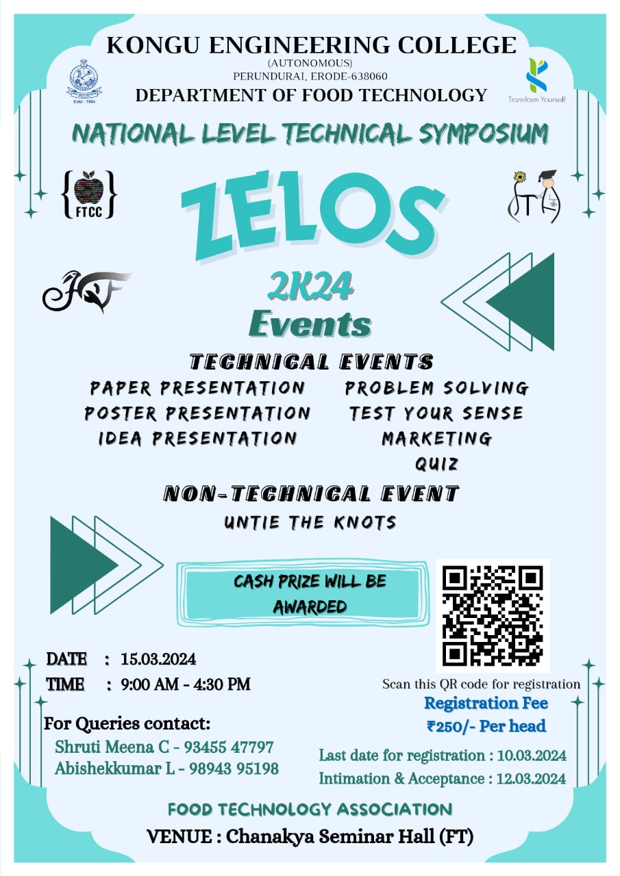ZELOS 2K24-A National Level Technical Symposium